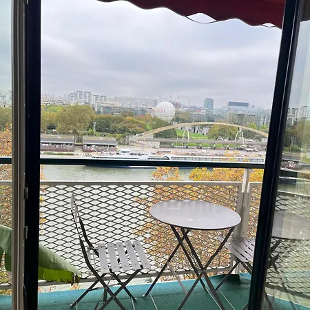 Apartmán With Eiffel Tower And Seine View Bleriot *